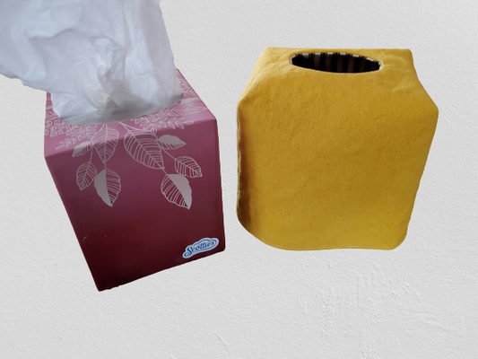 Tissue Box Cover (no striped banding on the outside)