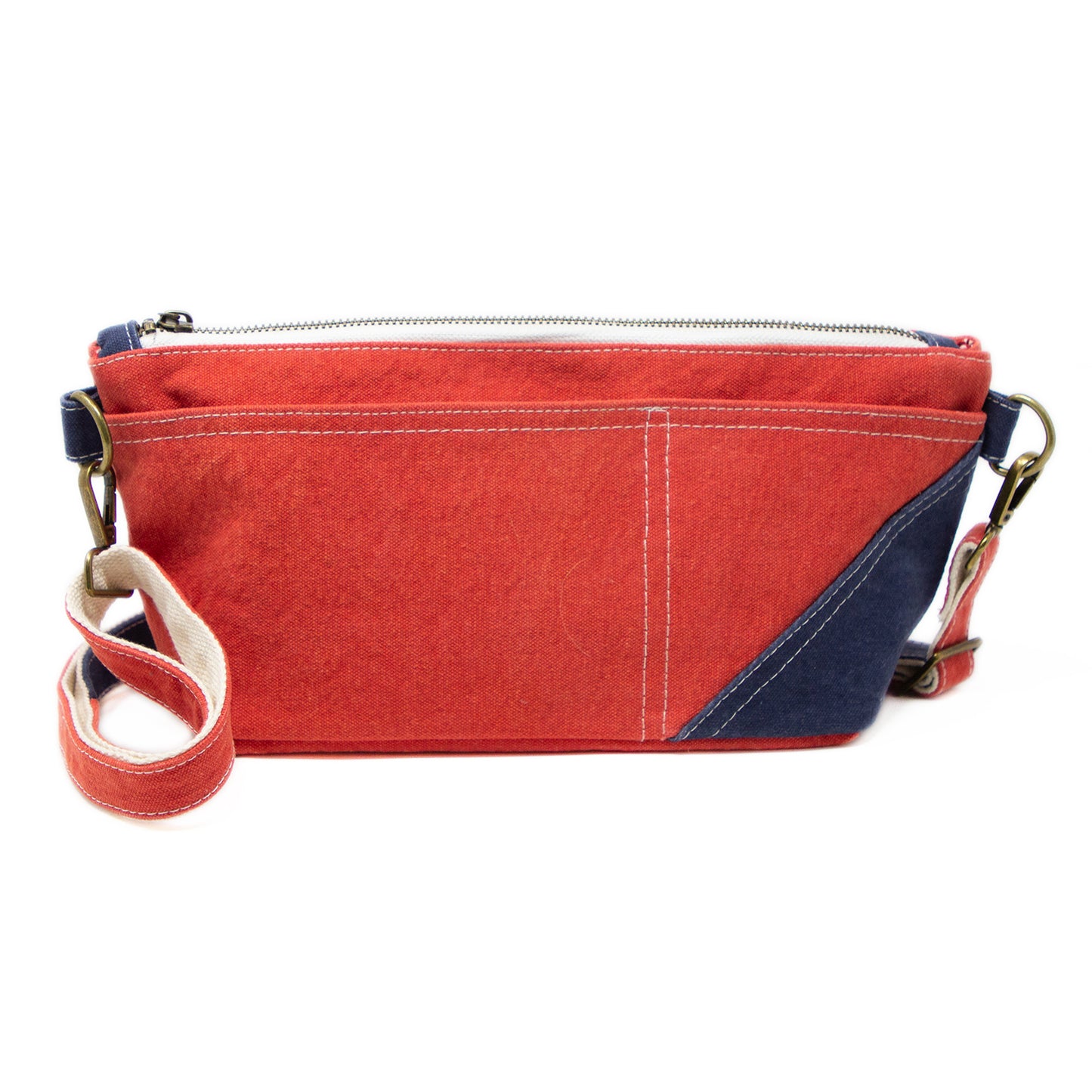 best crossbody bags, red, cotton canvas